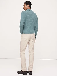 Slim Linen-Cotton Traveler Pant