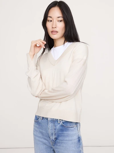 Merino V-Neck Sweater