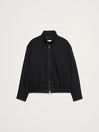 Cotton Twill Harrington Jacket