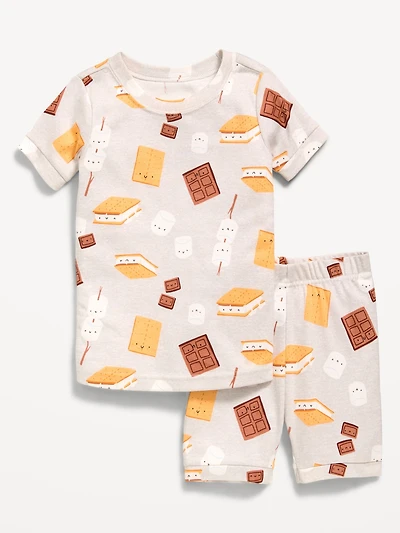 Pyjama ajusté à motif pour tout-petit et béb