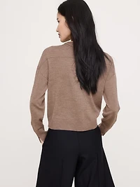 Oversized Merino Crew-Neck Sweater