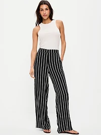 High-Waisted Playa Wide-Leg Pants