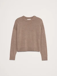 Oversized Merino Crew-Neck Sweater