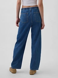 High Rise Easy Barrel Jeans