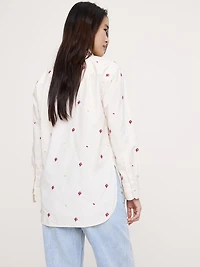 The Oversized Embroidered Shirt