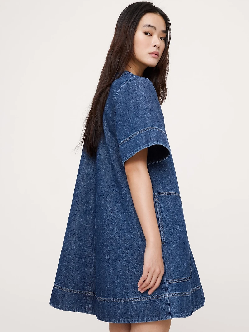 Denim Mini Dress