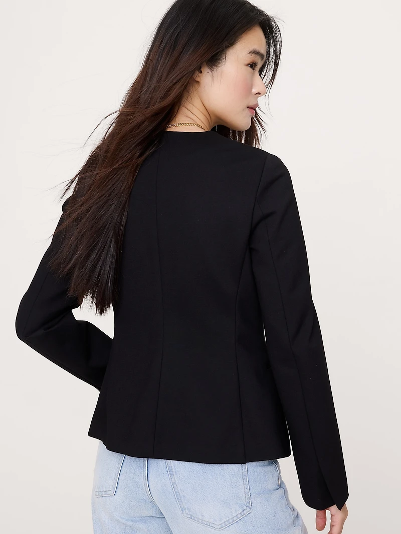 Everywhere Ponte Blazer Top
