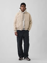 Canvas Bomber Jacket