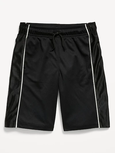 Below Knee Baggy Mesh Basketball Shorts for Boys