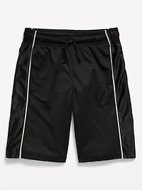 Below Knee Baggy Mesh Basketball Shorts for Boys