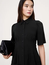 Georgette Tie-Back Blouse