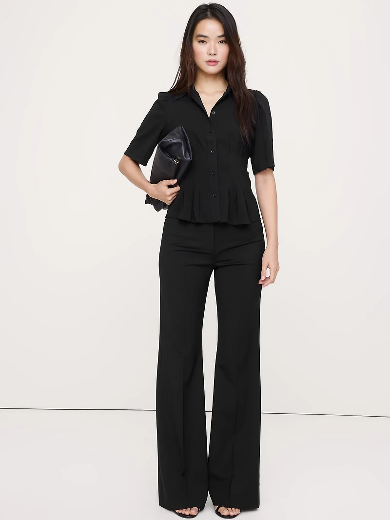 Georgette Tie-Back Blouse