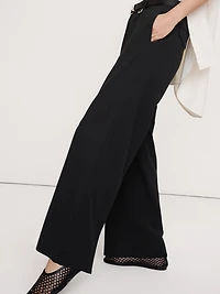 The Everyday Wide-Leg Pant Italian Lightweight Wool
