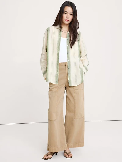 The Oversized Linen Shirt