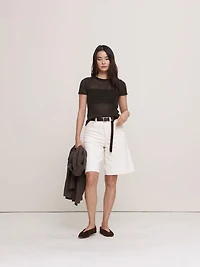 Heirloom Linen Sweater Tee