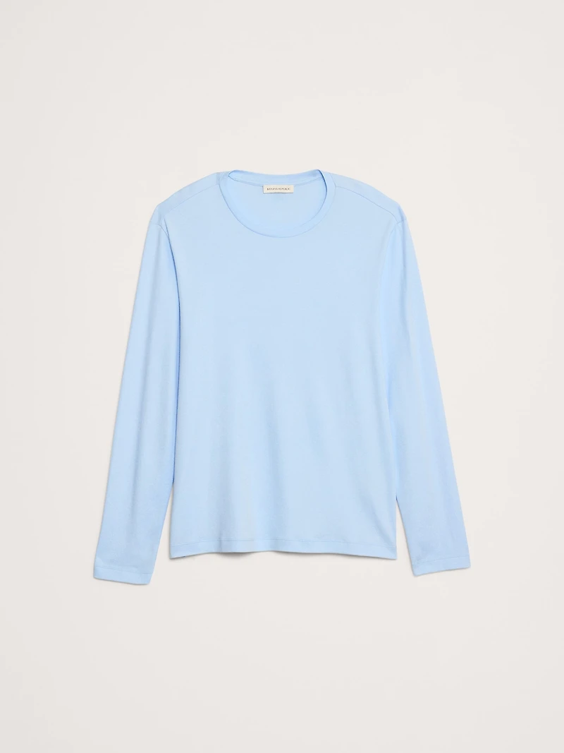 Luxury-Touch Long-Sleeve T-Shirt