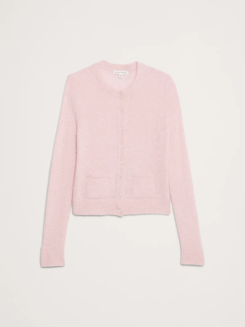 Italian Alpaca-Blend Cardigan