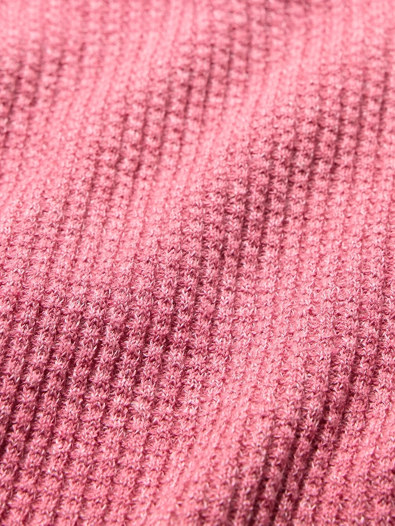 Linen-Cotton Sweater Polo