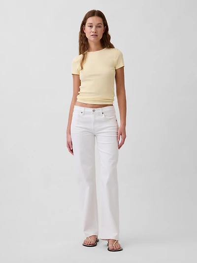 Low Rise '90s Loose Jeans