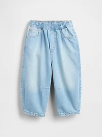 Jean coupe baril à taille élastique pour Bébé et Tout-petit