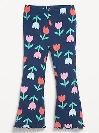 Ribbed Flare Leggings for Toddler Girls