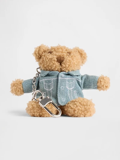 Brannan Bear Denim Jacket Bag Charm