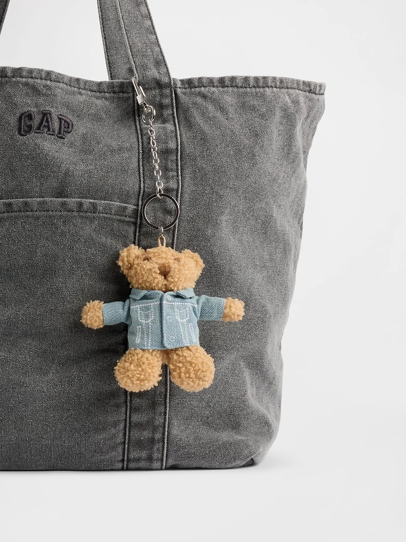 Brannan Bear Denim Jacket Bag Charm