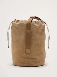 Cotton Canvas Crossbody Bag