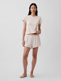 Pointelle PJ T-Shirt