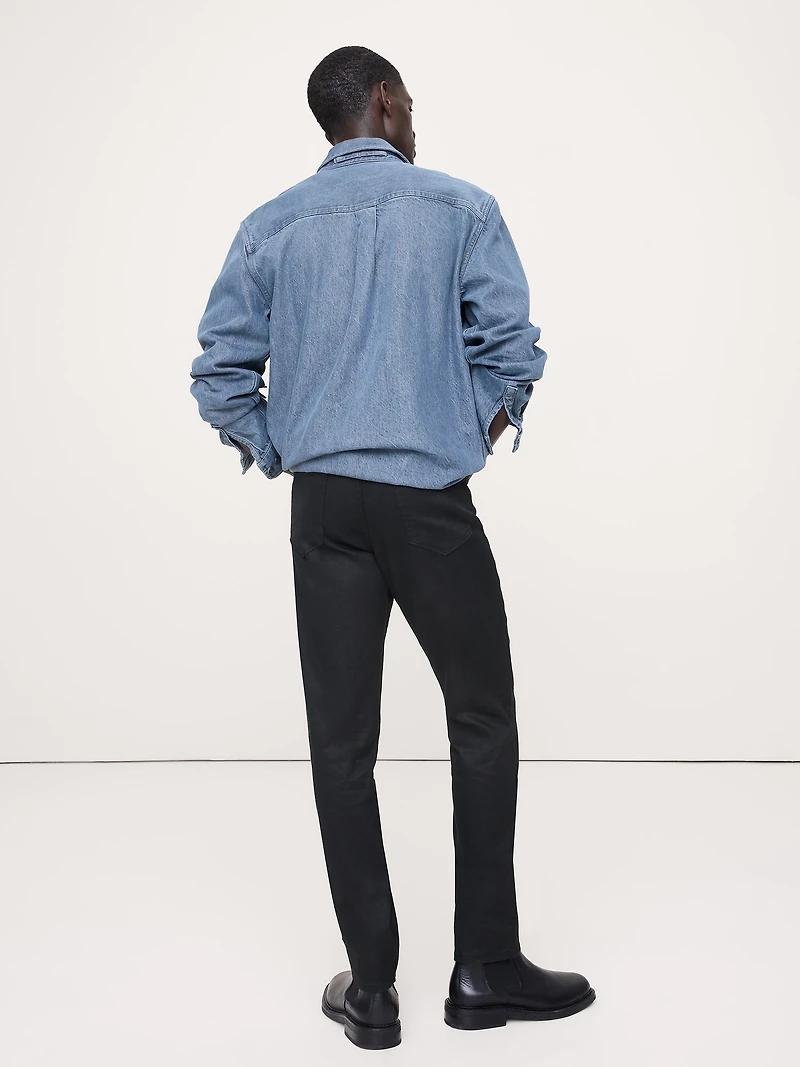 Slim Linen-Cotton Traveler Pant