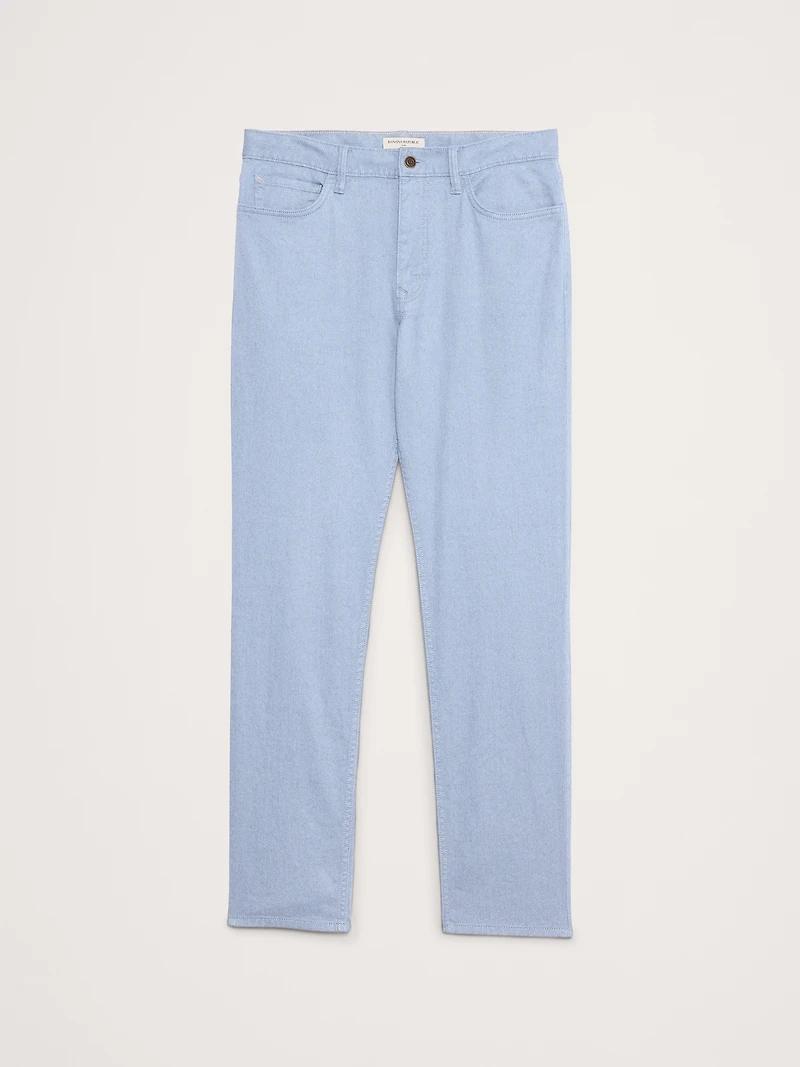 Slim Linen-Cotton Traveler Pant