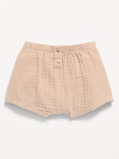 Double-Weave Shorts for Baby
