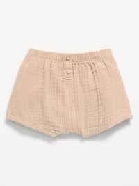 Double-Weave Shorts for Baby
