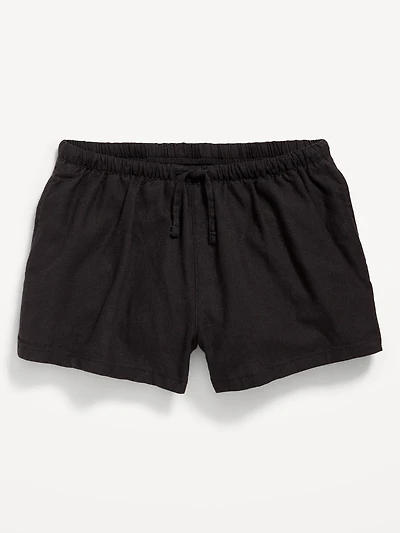 Linen-Blend Shorts for Girls