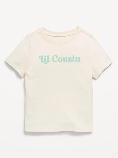 Short-Sleeve Unisex Graphic T-Shirt for Toddler