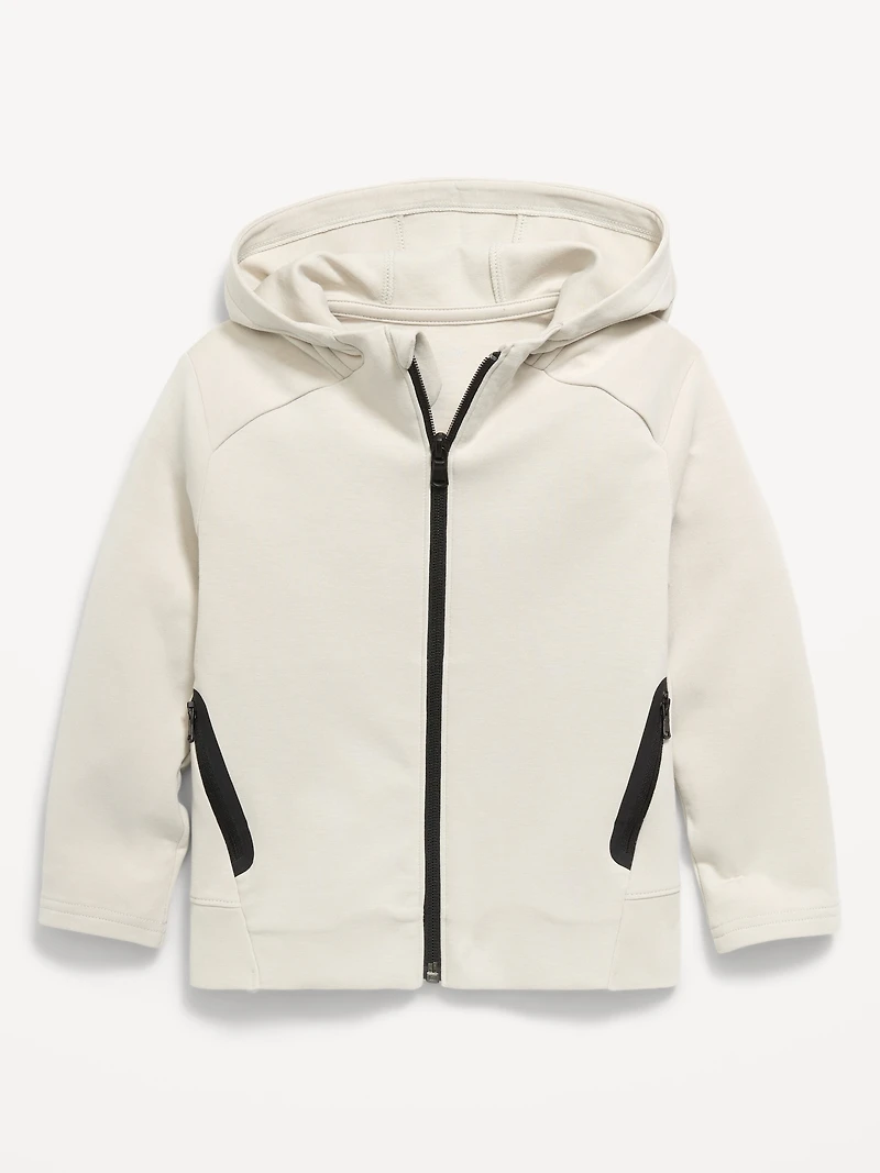 Dynamic Fleece Zip-Front Hoodie for Toddler Boys