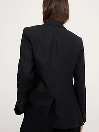 Slim Linen Blazer