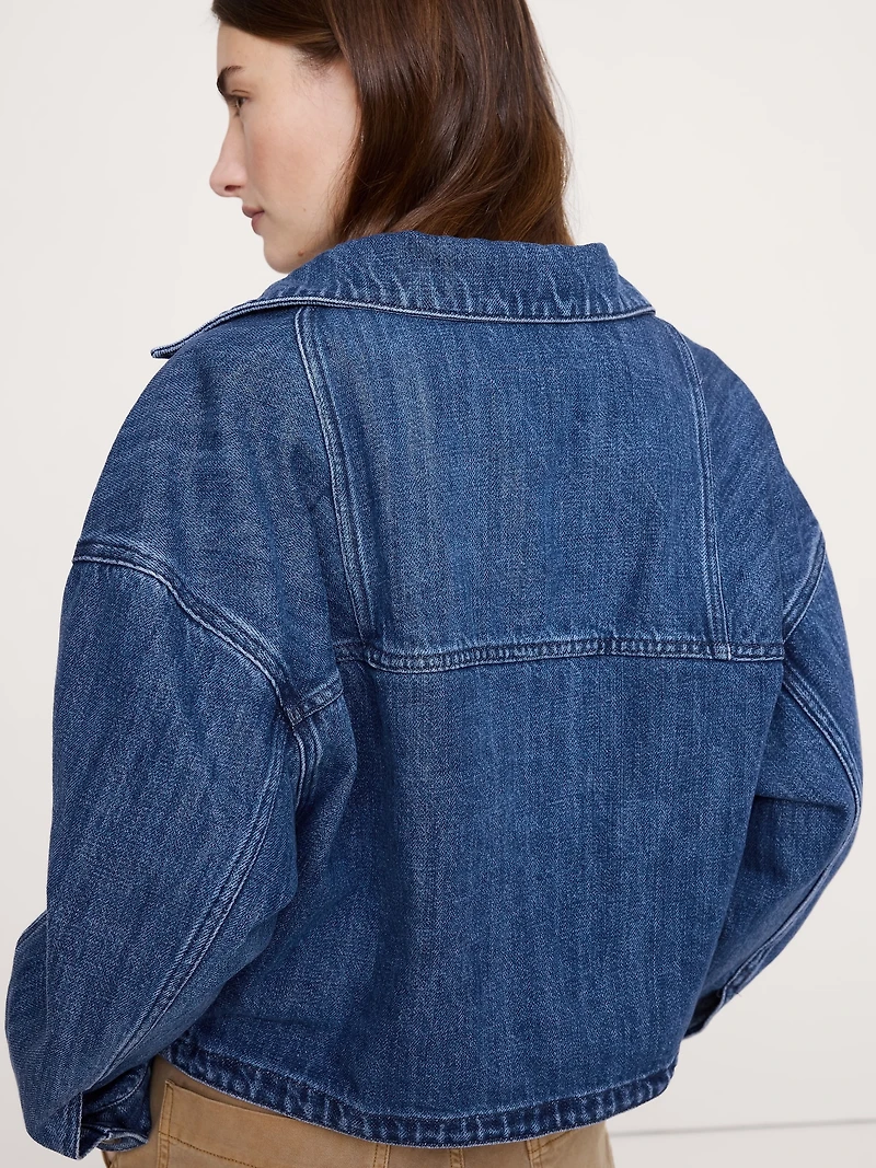 Oversized Jean Jacket