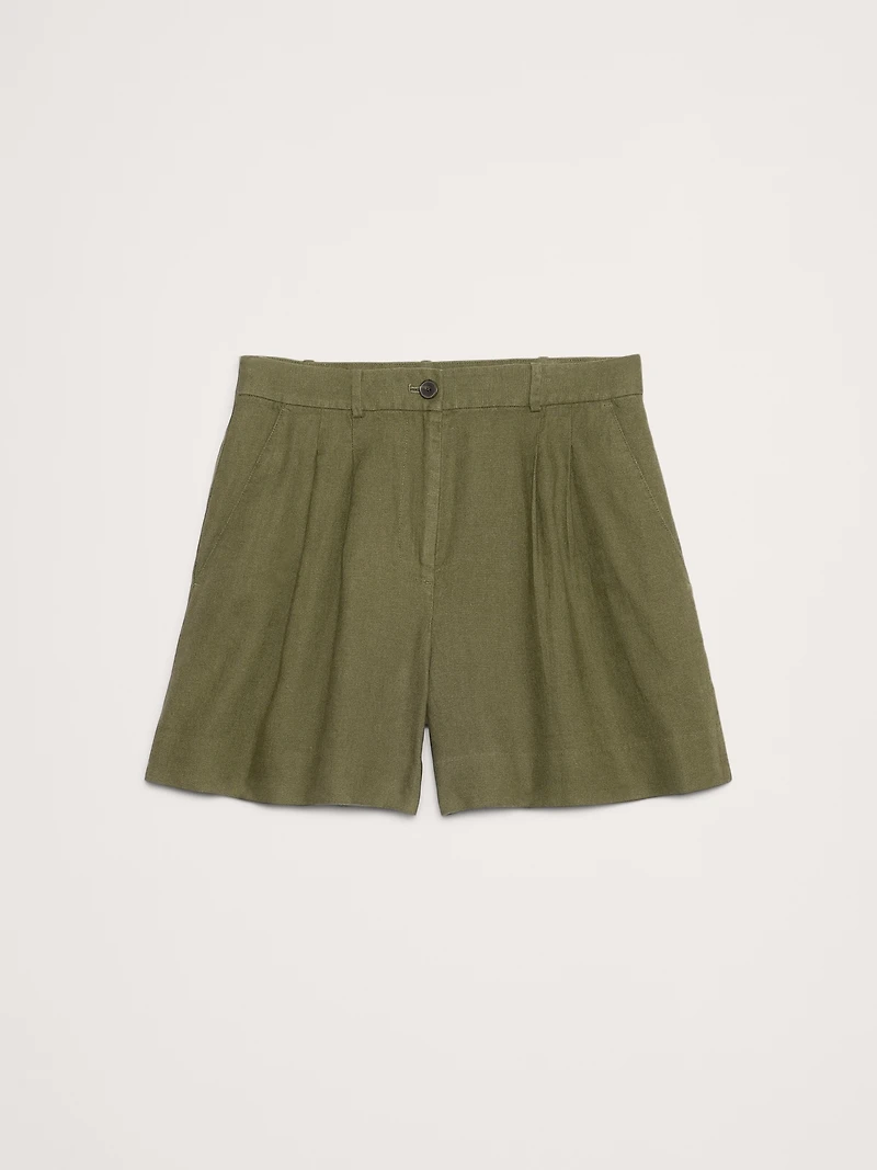 The Soho 4" Short Linen