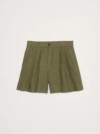 The Soho 4" Short Linen
