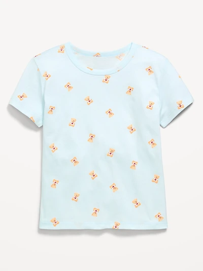 Printed Short-Sleeve T-Shirt for Girls