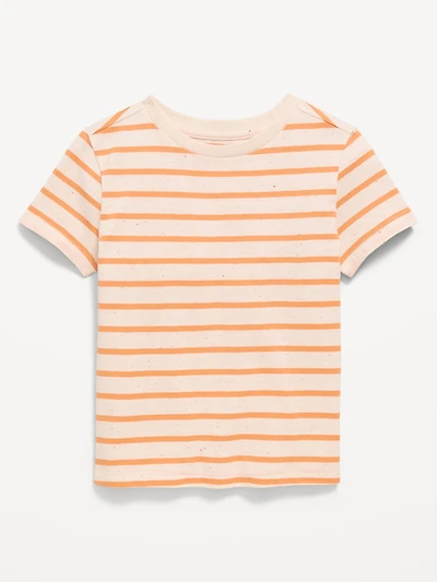 Short-Sleeve Striped T-Shirt for Toddler Boys