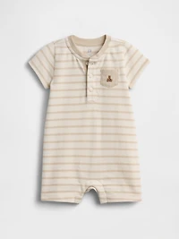 Baby Henley Shorty One-Piece