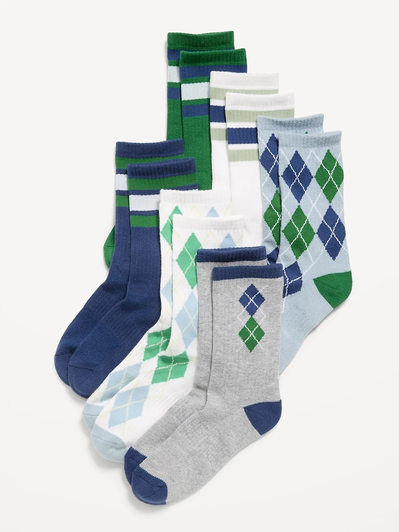 Crew Socks 6-Pack for Boys