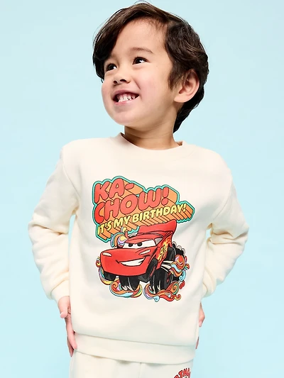 Disney/Pixar© Cars Unisex Graphic Sweatshirt for Toddler