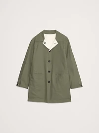 Short Reversible Cotton Car Coat