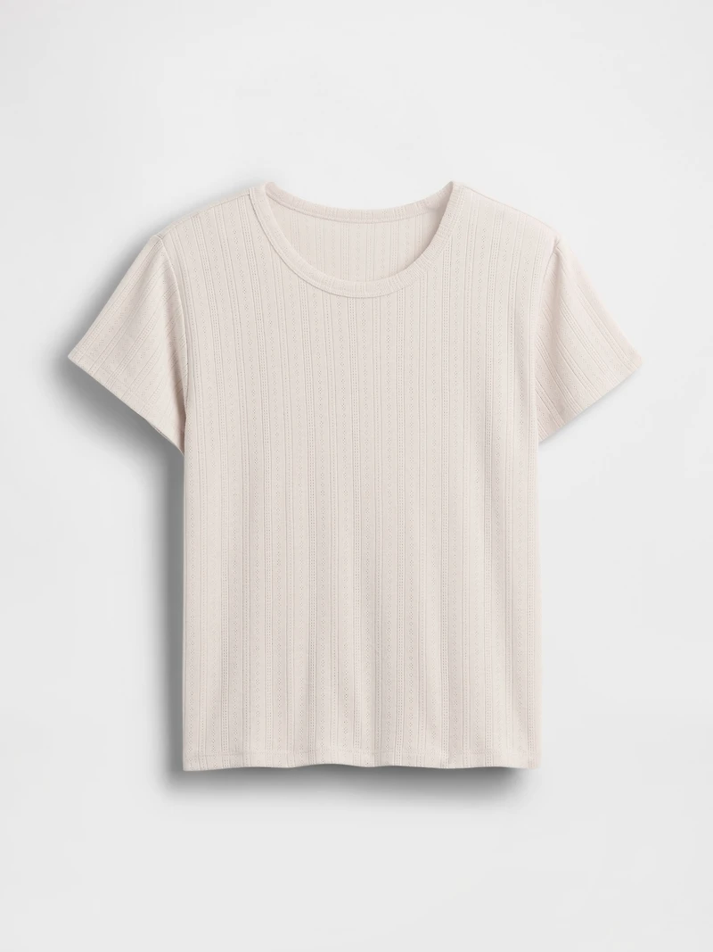 Pointelle PJ T-Shirt