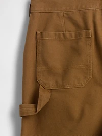 90s Loose Canvas Double-Knee Carpenter Pants