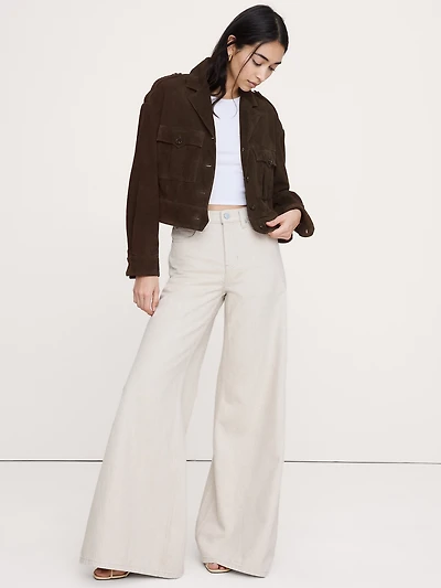 Archive Reissue Suede Double Pocket Jacket