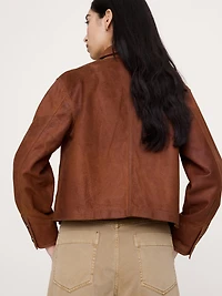 Textured Suede Jacket